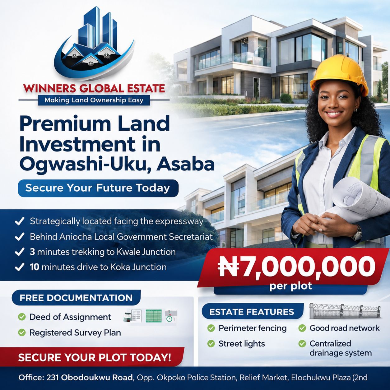 Deed of Assignment and Registered survey plan 